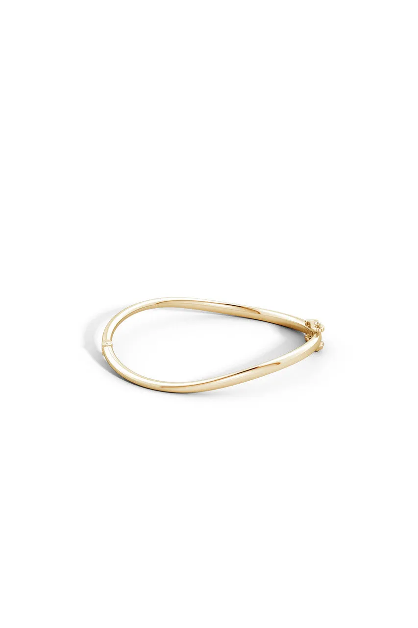 Shangri-La Brushstroke 14K Gold Bracelet sold by Natori product image thumbnail 4