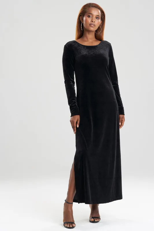 Natalie Velvet Lounger sold by Natori
