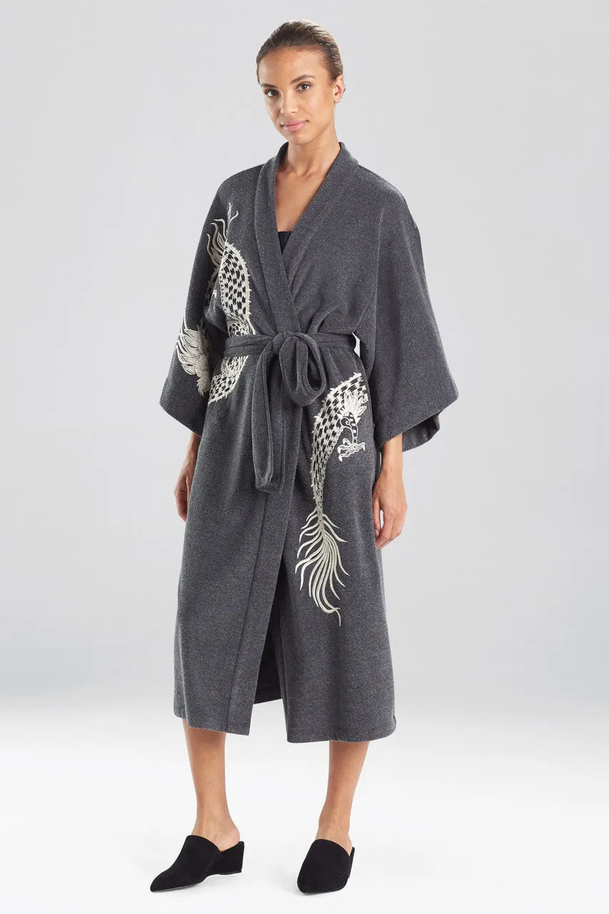 Kham Dragon Embroidered Robe sold by Natori product image thumbnail 3