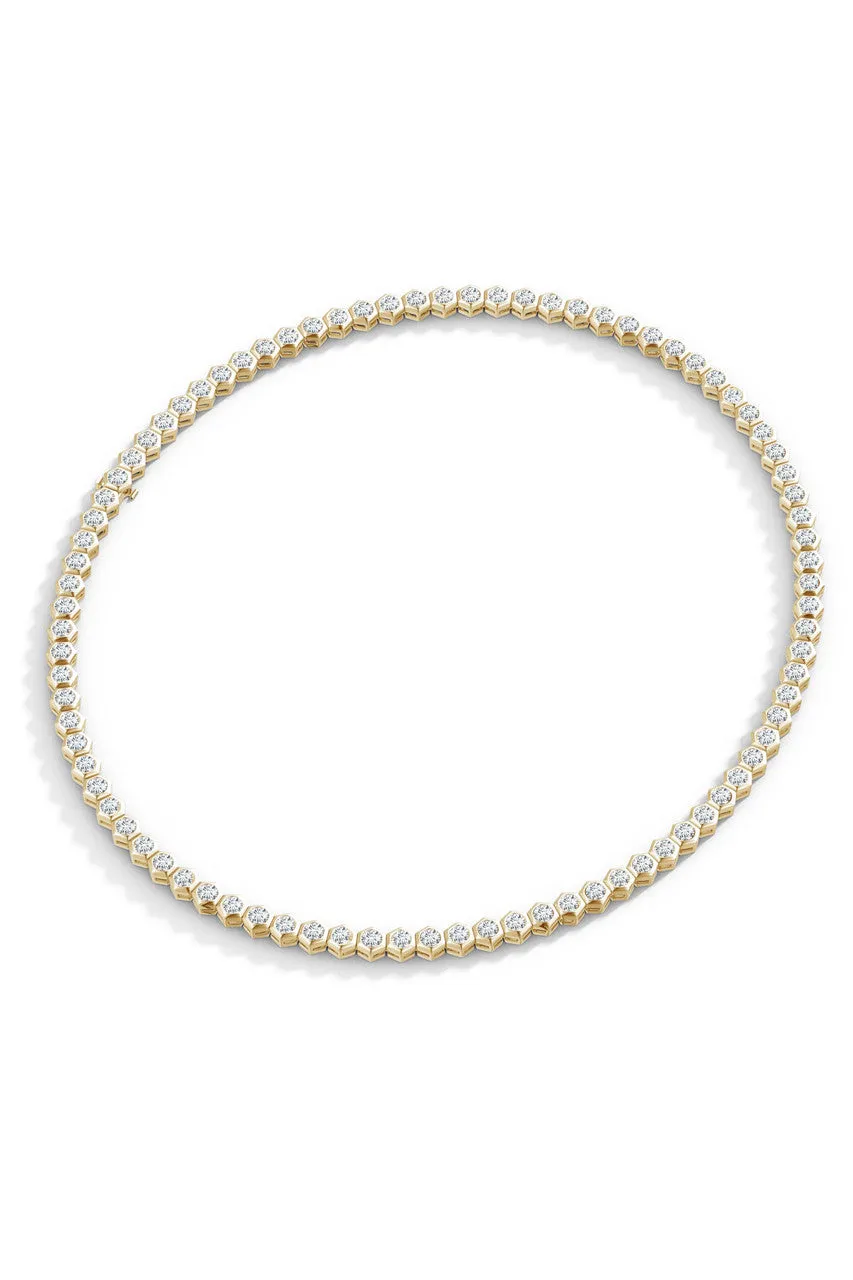 Indochine Diamond Tennis Necklace sold by Natori product image thumbnail 4