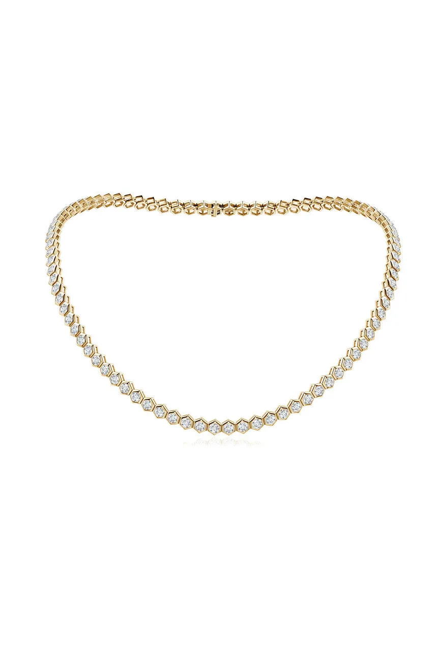 Indochine Diamond Tennis Necklace sold by Natori product image thumbnail 3