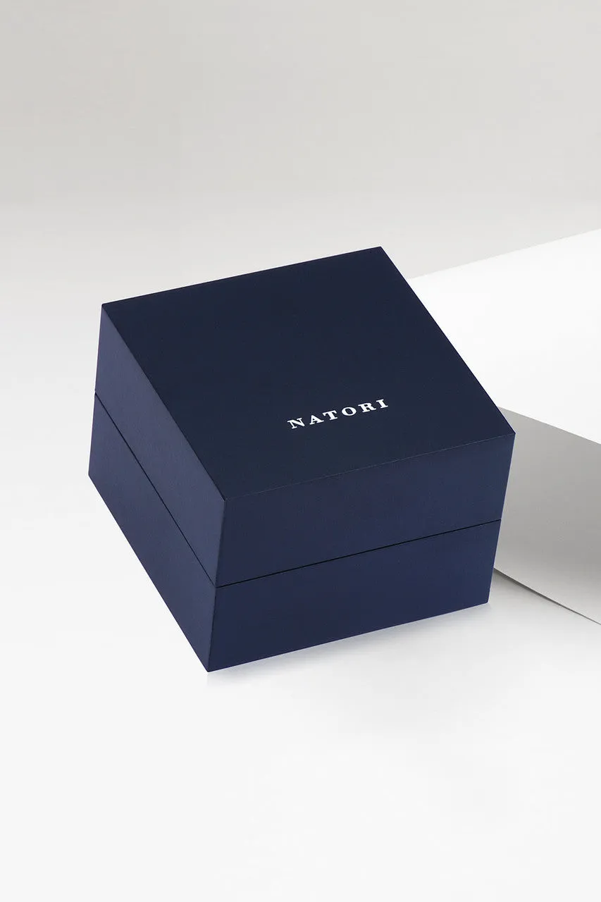 Indochine 14k Pave Diamond 2.75 Inch Bamboo Hoops sold by Natori product image thumbnail 4