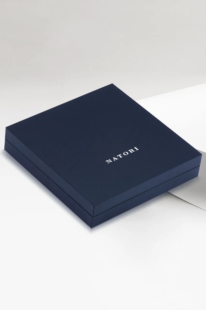 Indochine Spirit 14k Hexagon Frame Lotus Pave Diamond Pendant Necklace sold by Natori product image thumbnail 5