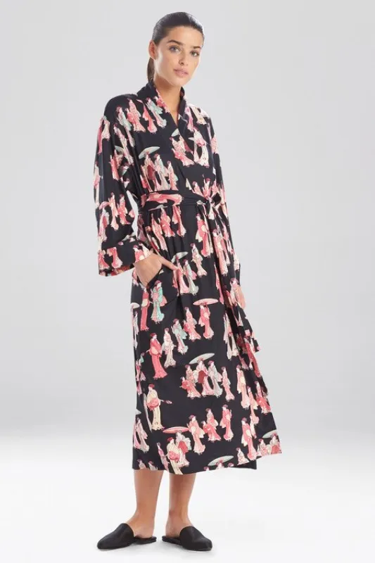 Geisha Cozy Knit Robe sold by Natori