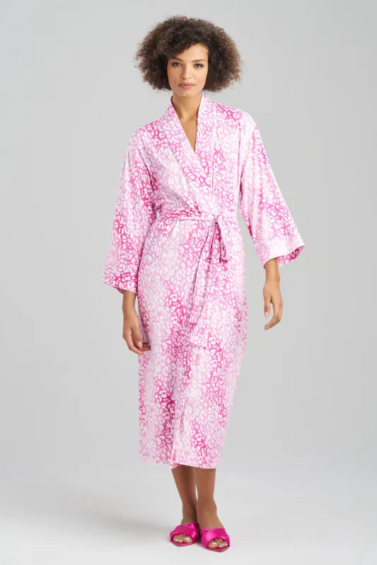 Misty Leopard Cozy Knit Robe sold by Natori
