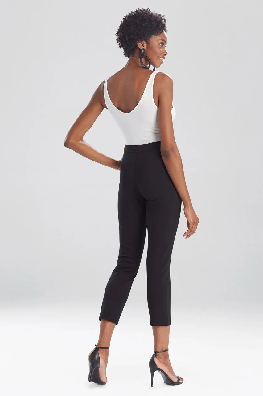 Light Weight Ponte Slim Pants sold by Natori product image thumbnail 2