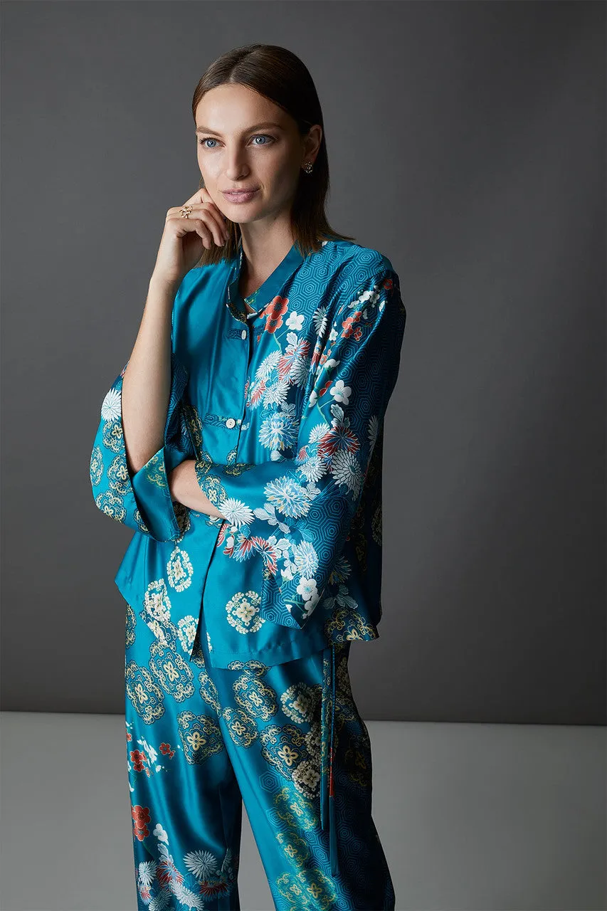 Sakura 14k Scattered Diamond Stud Earrings sold by Natori product image thumbnail 5