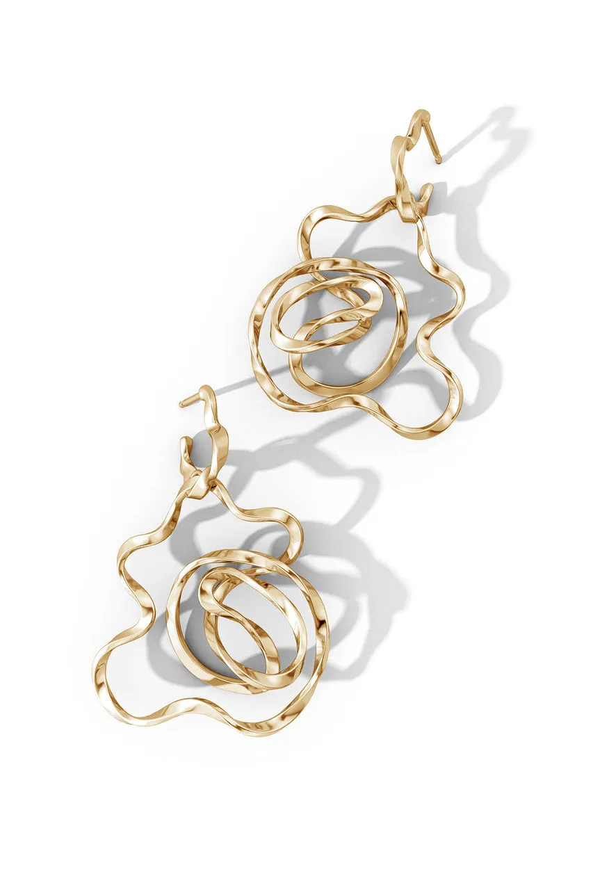 Sakura 14k Hoop Earrings sold by Natori product image thumbnail 2