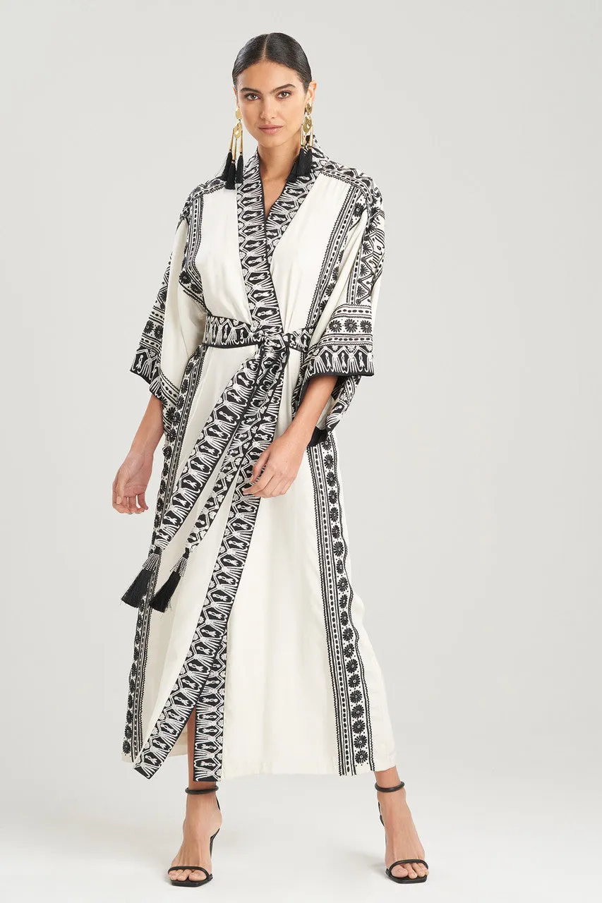 Couture Le Souk Embroidery Robe sold by Natori