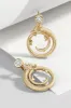 Dragon 14k Yellow Gold Ear Danglers With Diamond sold by Natori