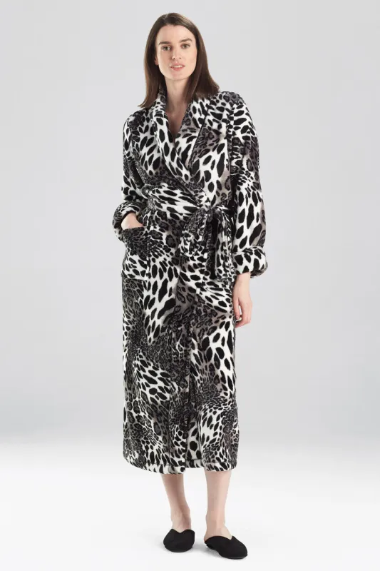 Plush Leopard Robe sold by Natori
