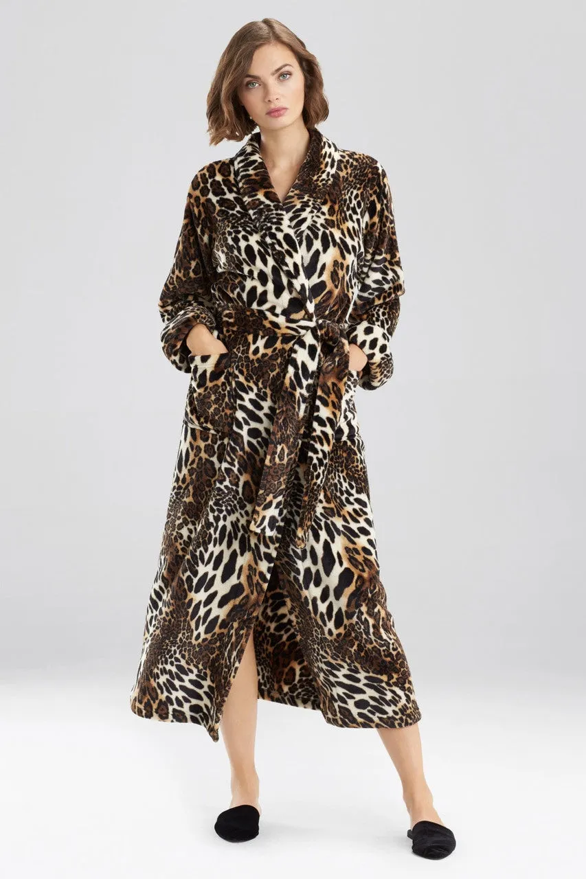 Plush Leopard Robe sold by Natori