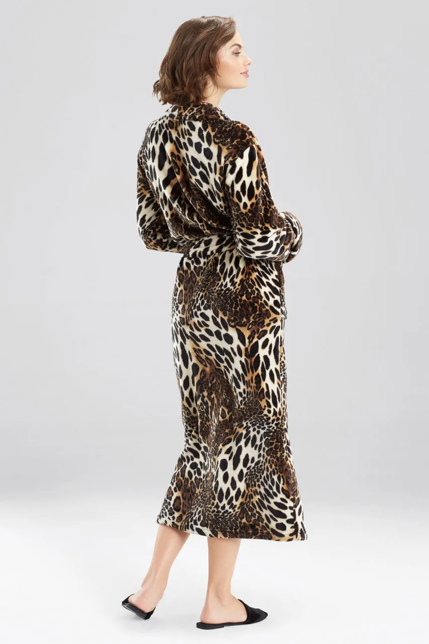 Plush Leopard Robe sold by Natori product image thumbnail 2