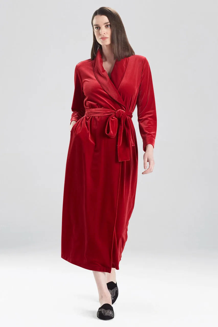 Natalie Velvet Robe sold by Natori