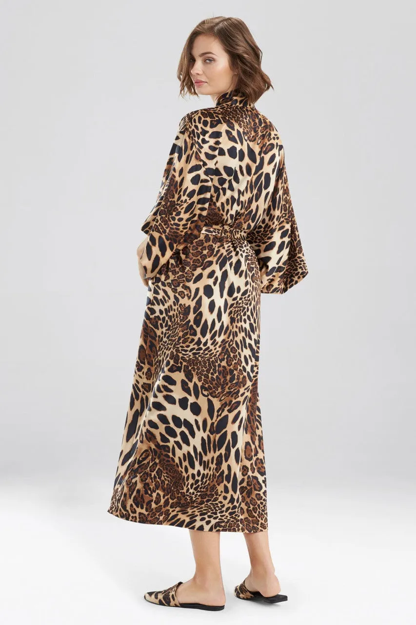 Luxe Leopard Robe sold by Natori product image thumbnail 2