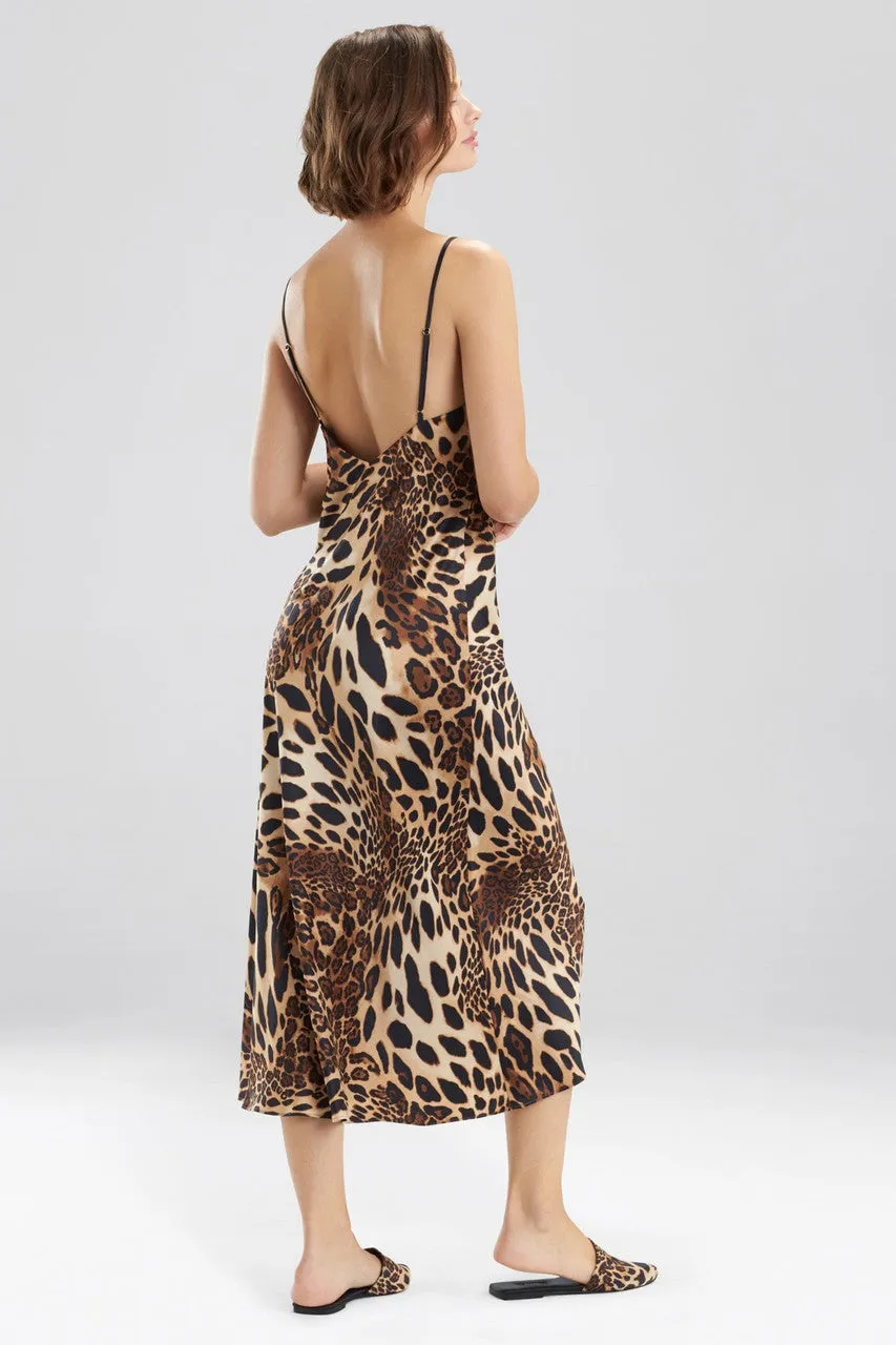 Luxe Leopard Slip Dress sold by Natori product image thumbnail 2