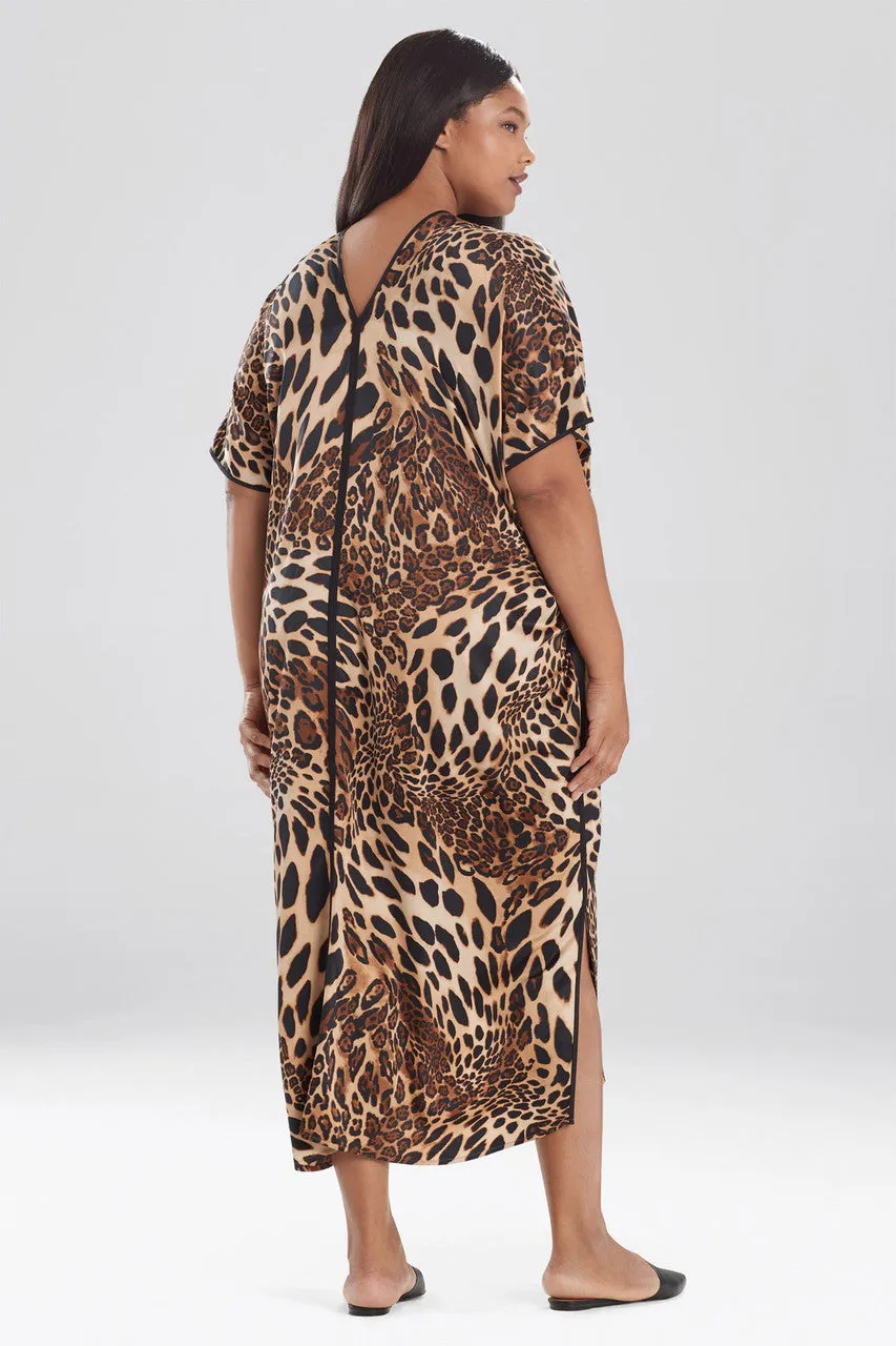Luxe Leopard Caftan sold by Natori product image thumbnail 4