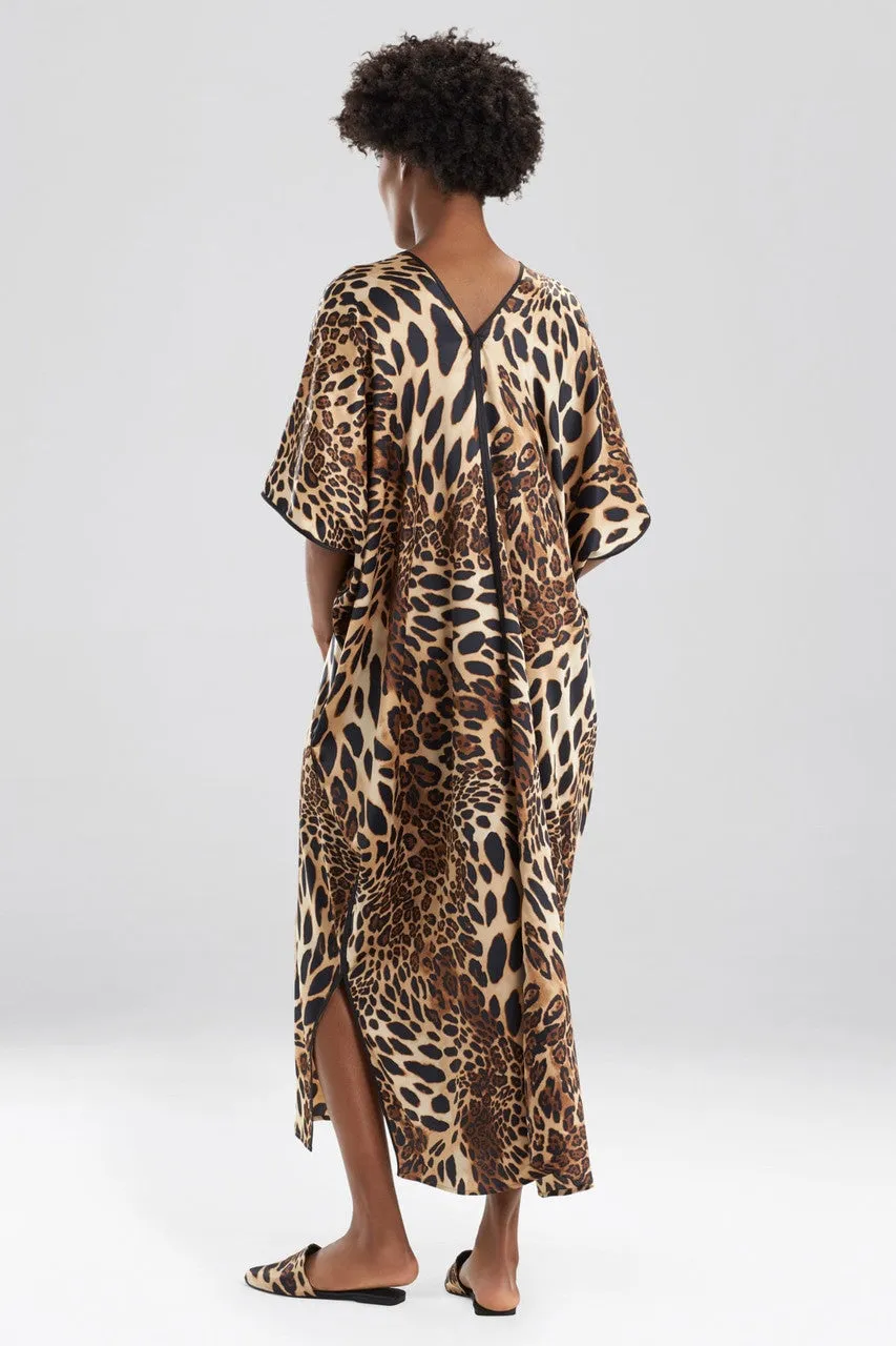 Luxe Leopard Caftan sold by Natori product image thumbnail 2