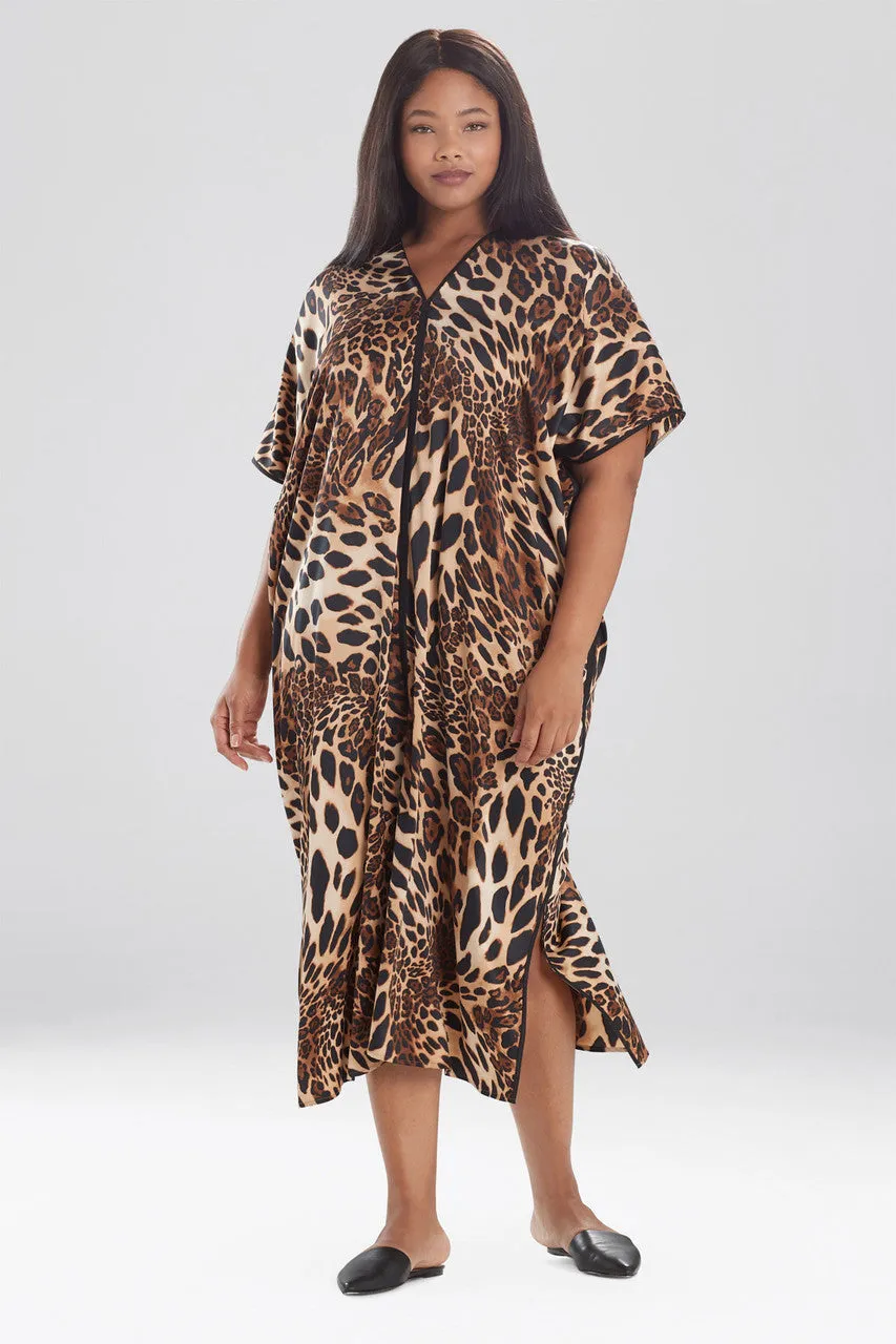 Luxe Leopard Caftan sold by Natori product image thumbnail 3