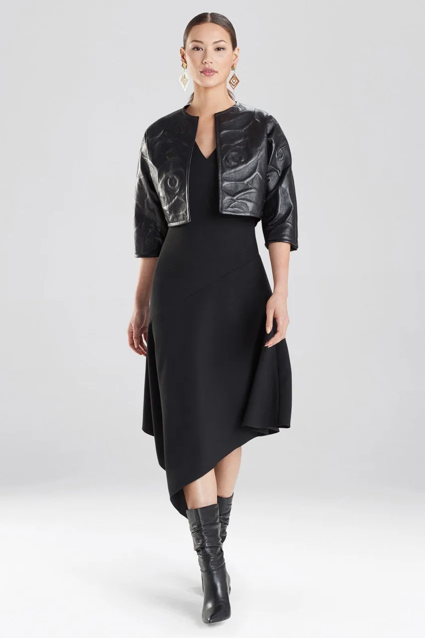 Buffed Brass Diamond Clip Earrings sold by Natori product image thumbnail 3