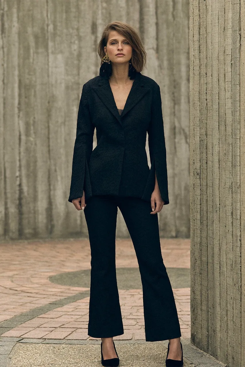 Gold Plated Brass Geo Tassel Clip Earrings sold by Natori product image thumbnail 2