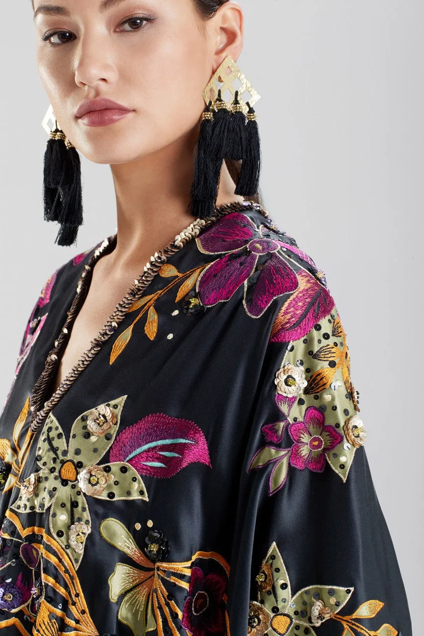 Gold Plated Brass Geo Tassel Clip Earrings sold by Natori product image thumbnail 4