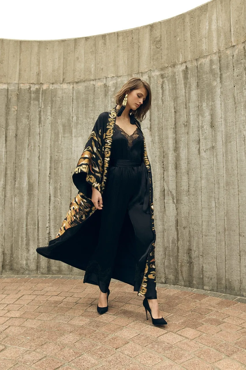 Gold Plated Brass Tassel Clip Earrings sold by Natori product image thumbnail 3