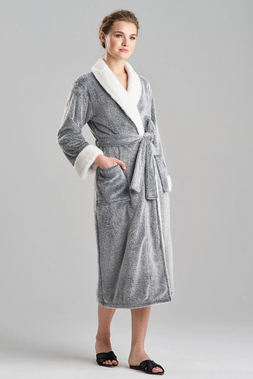 Frosted Cashmere Fleece Robe sold by Natori