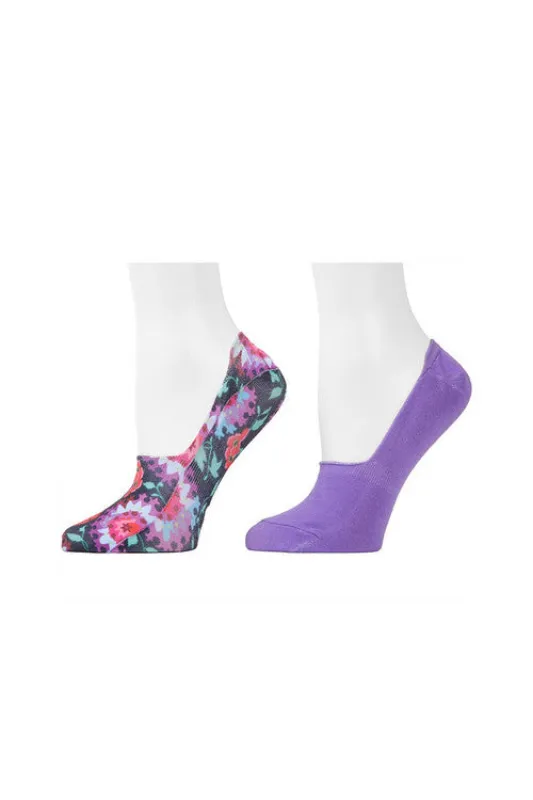 Abstract Floral Liners - 2 Pair Pack sold by Natori