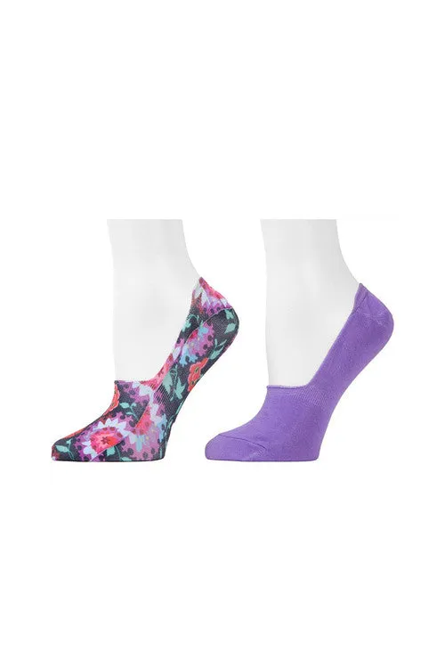 Abstract Floral Liners - 2 Pair Pack sold by Natori