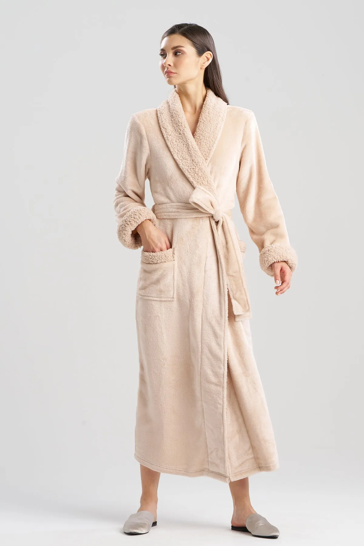 Plush Sherpa Robe sold by Natori product image thumbnail 2