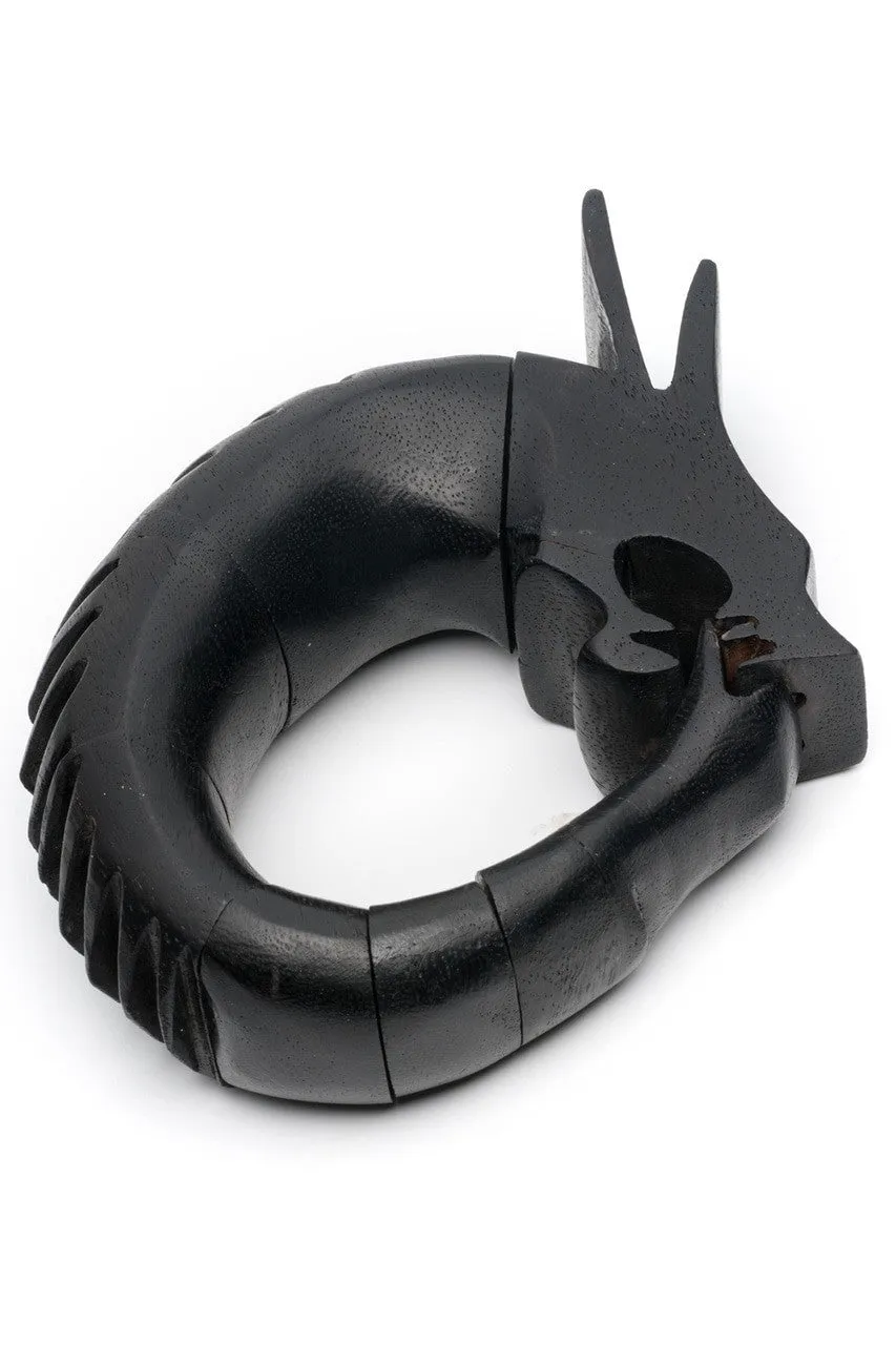 Acacia Wood Spiked Dragon Bracelet sold by Natori product image thumbnail 2