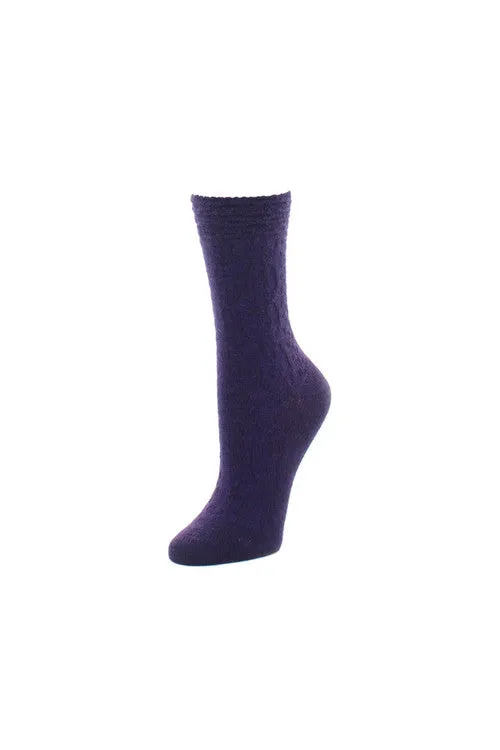 Rib Knit Texture Socks sold by Natori
