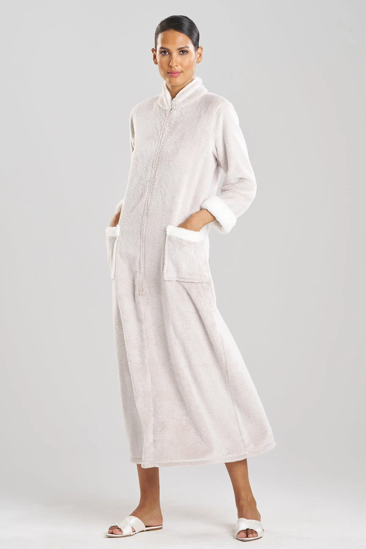 Frosted Faux Fur Lounger sold by Natori