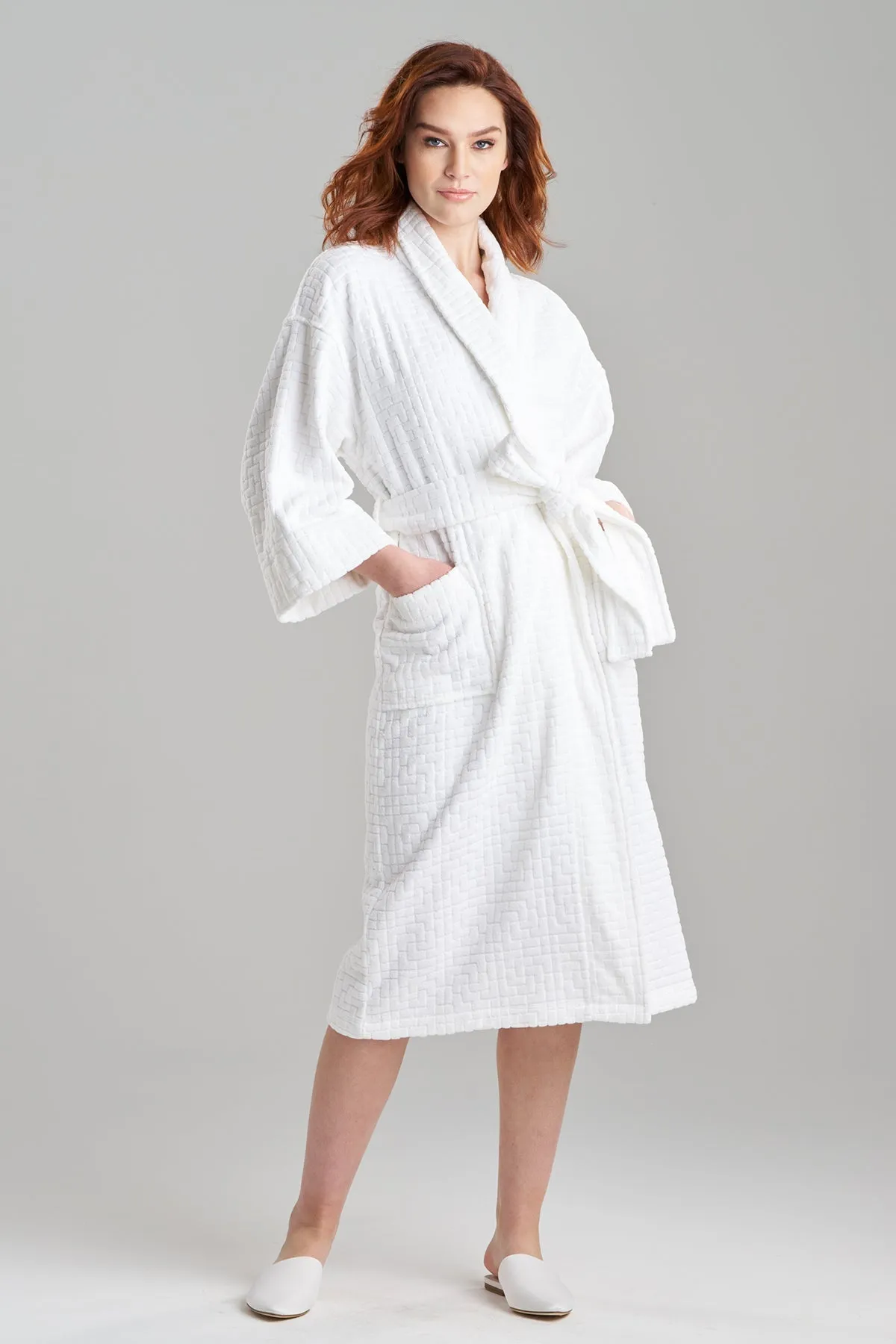 Maze Cotton Spa Robe sold by Natori product image thumbnail 2
