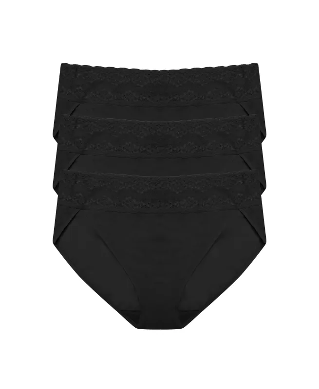 Bliss Perfection One Size French Bikini 3-Pack sold by Natori