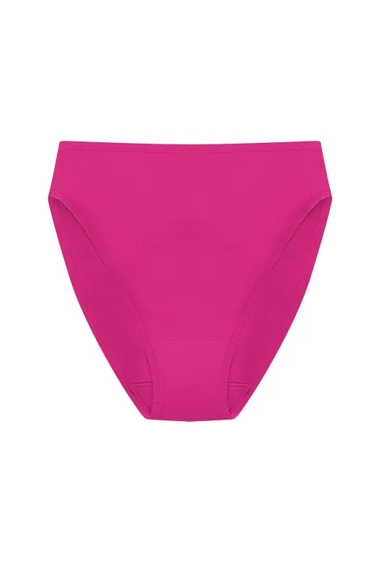 Bliss Bare Cotton High Cut Brief sold by Natori