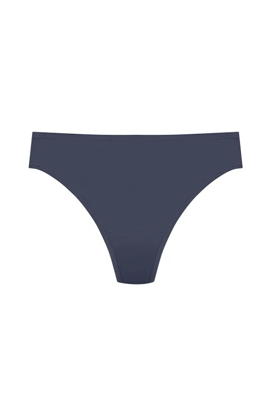 Bliss Bare Cotton Thong sold by Natori