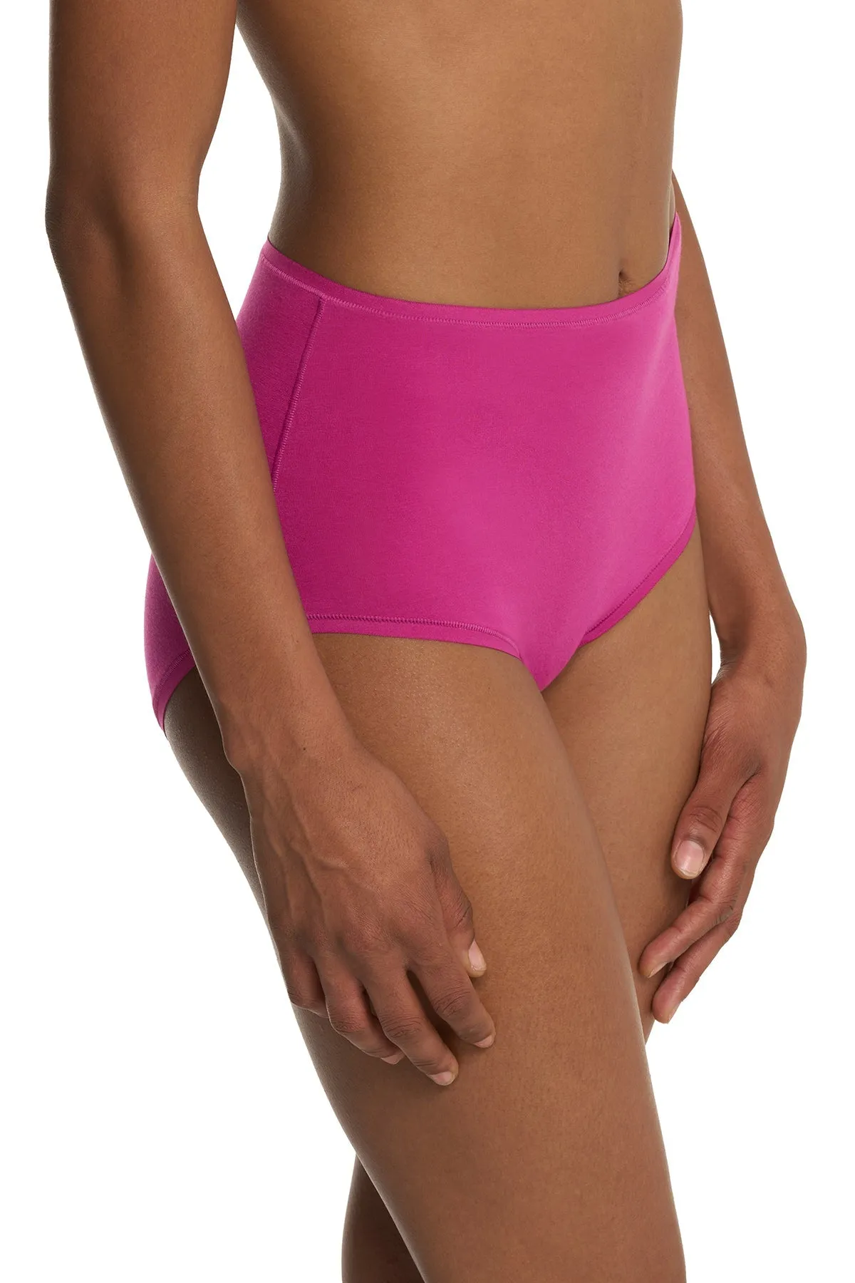 Bliss Bare Cotton High Waist Brief sold by Natori product image thumbnail 3