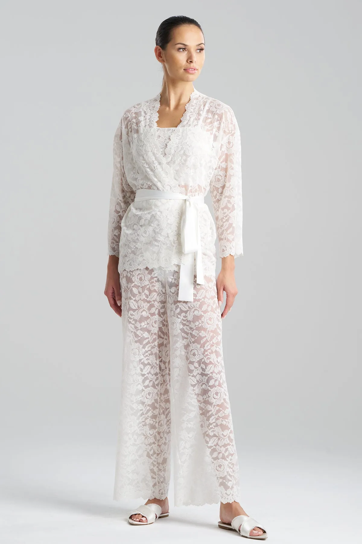 Peony Allover Lace Wrap sold by Natori product image thumbnail 2