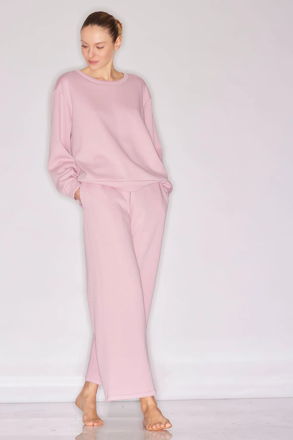 Nova Cozy Brushed Knit Everywhere Straight Leg Pants sold by Natori