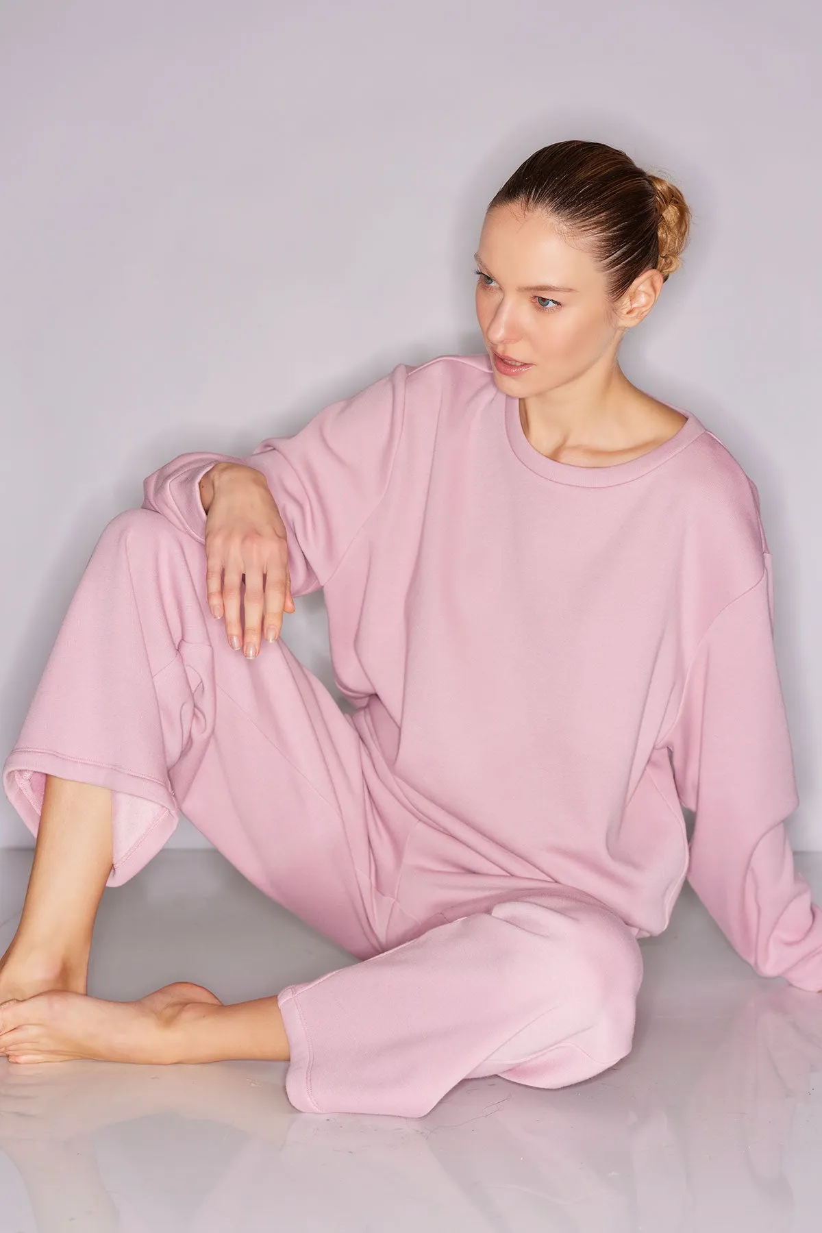 Nova Cozy Brushed Knit Everywhere Straight Leg Pants sold by Natori product image thumbnail 4