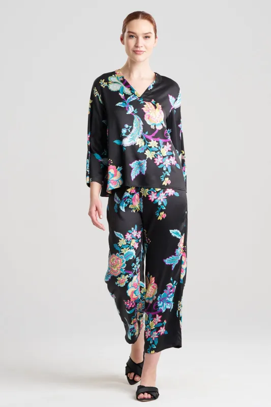 Festival Satin V-Neck PJ sold by Natori