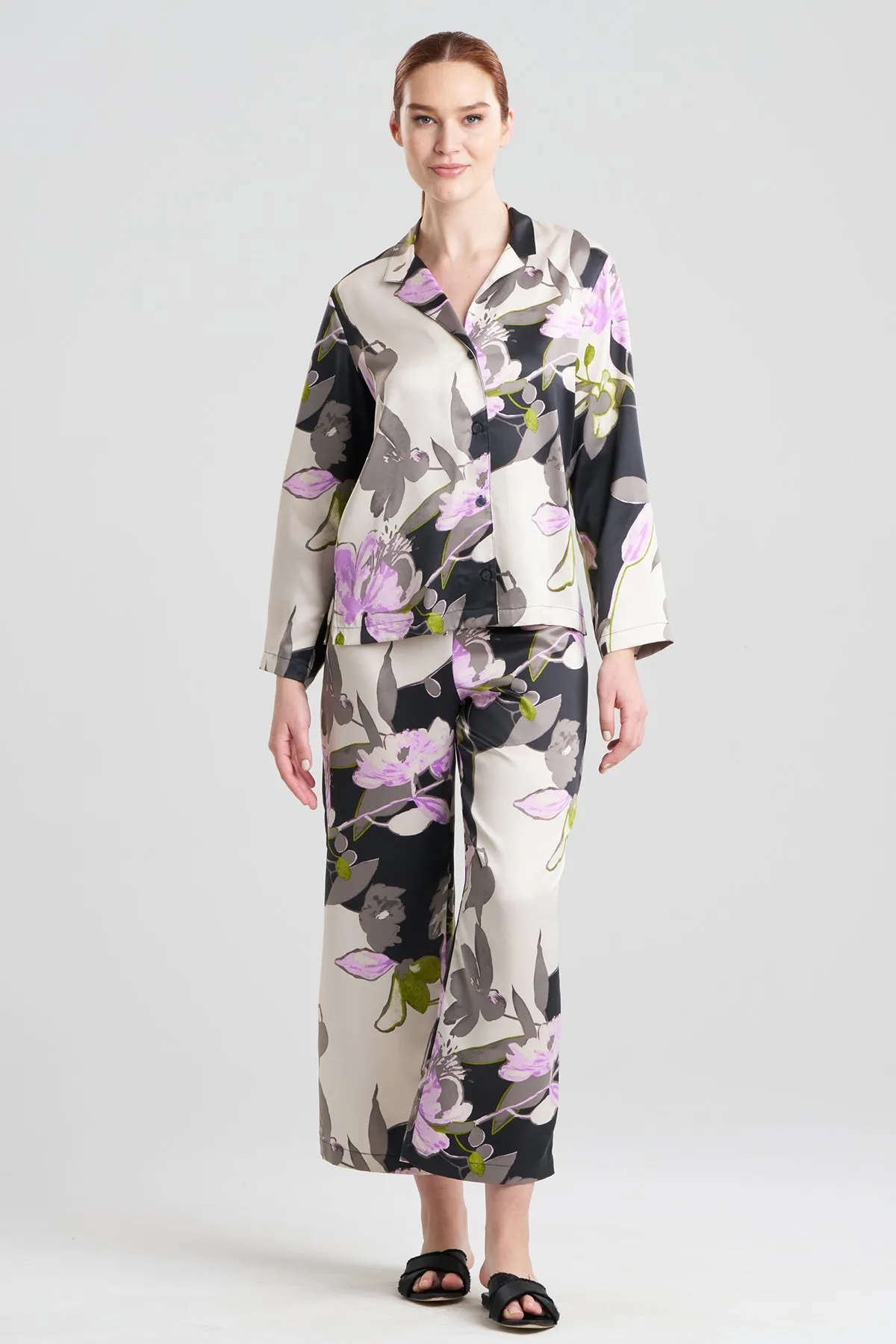 Tsubaki Satin Notch PJ sold by Natori product image thumbnail 2