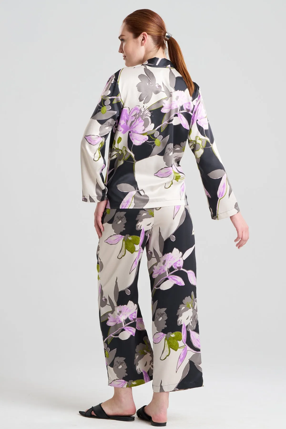 Tsubaki Satin Notch PJ sold by Natori product image thumbnail 3