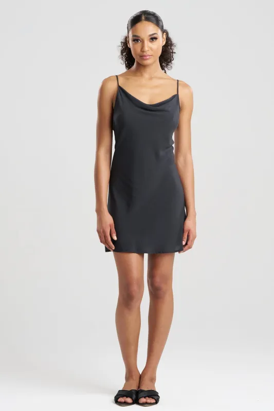 Sleek Silk Modal Cowl Chemise sold by Natori