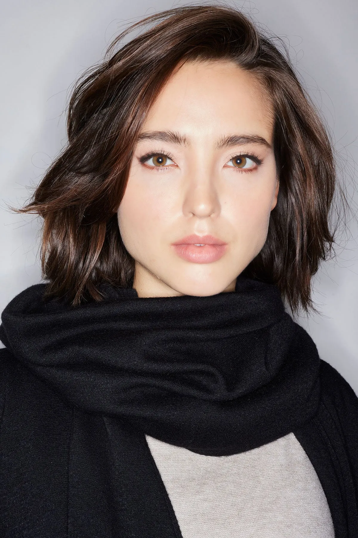 Himalaya Sweater Knit Snood sold by Natori