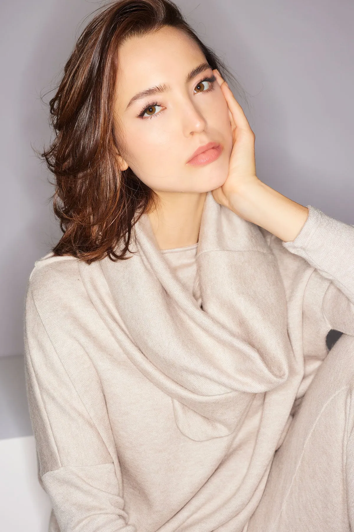 Himalaya Sweater Knit Snood sold by Natori product image thumbnail 4