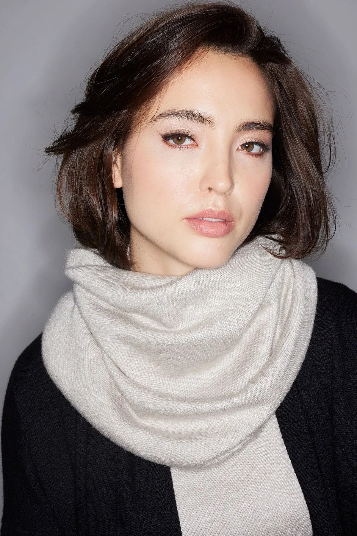 Himalaya Sweater Knit Snood sold by Natori