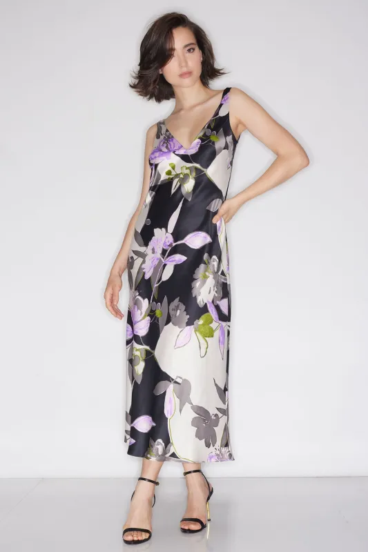 Tsubaki Satin Tank Slip Dress sold by Natori